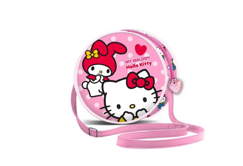 Karactermania Umhängetasche Sanrio Hello Kitty Schultertasche Kindertasche Messenger Bag Tasche von Karactermania