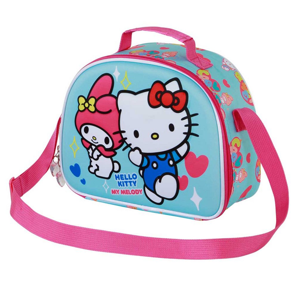 Karactermania Umhängetasche Sanrio Hello Kitty Vorschultasche Frühstückstasche Kindergartentasche, Isolierende Innenauskleidung Karactermania Umhängetasche Sanrio Hello Kitty Vorschultasche Frühstückstasche Kindergartentasche, Isolierende Innenauskleidung von Karactermania