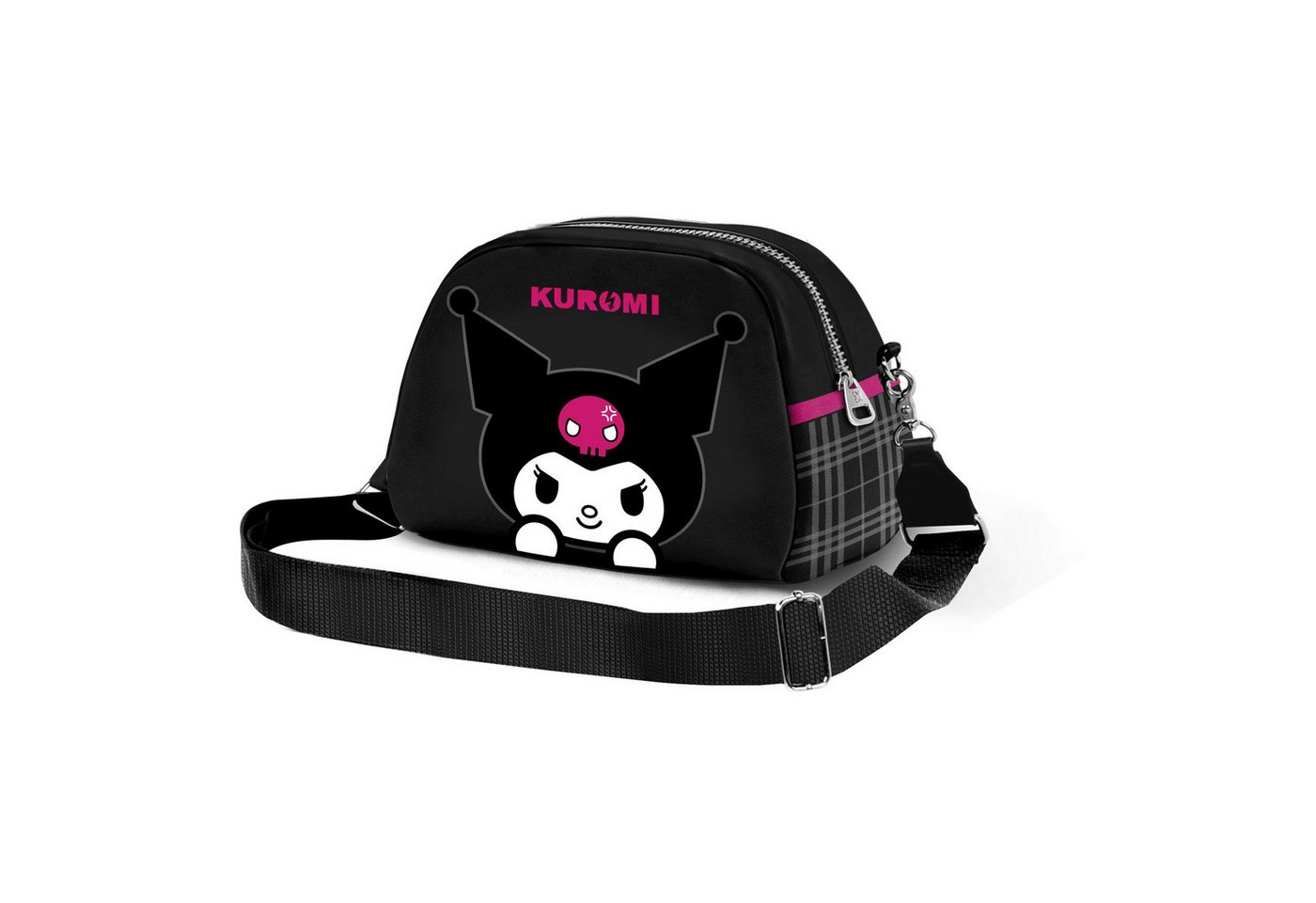 Karactermania Umhängetasche Sanrio Kuromi Hello Kitty kleiner Bowling Umhängetasche von Karactermania