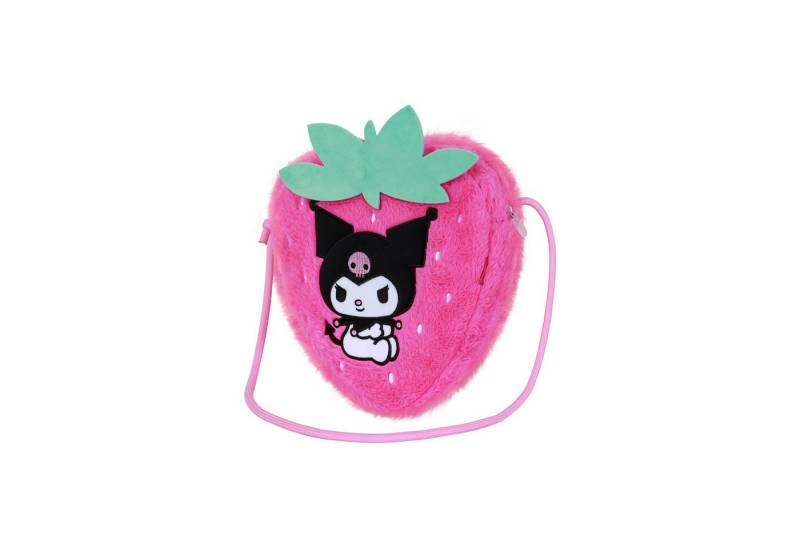 Karactermania Umhängetasche Sanrio Kuromi Plüsch Erdbeer kleine Tasche Kindertasche von Karactermania