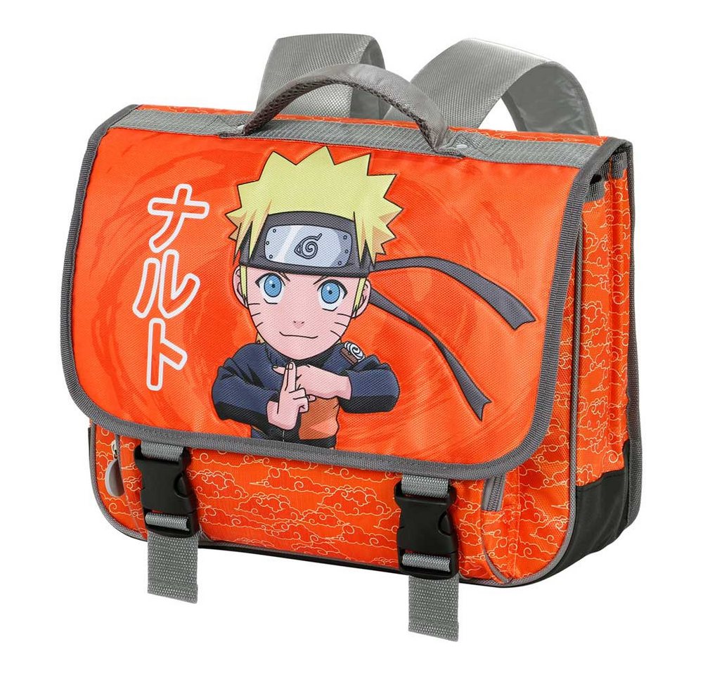 Karactermania Vorschulranzen Naruto Kleiner Ranzen Rucksack Schulranzen Kindergartenrucksack, mit Reflektoren von Karactermania