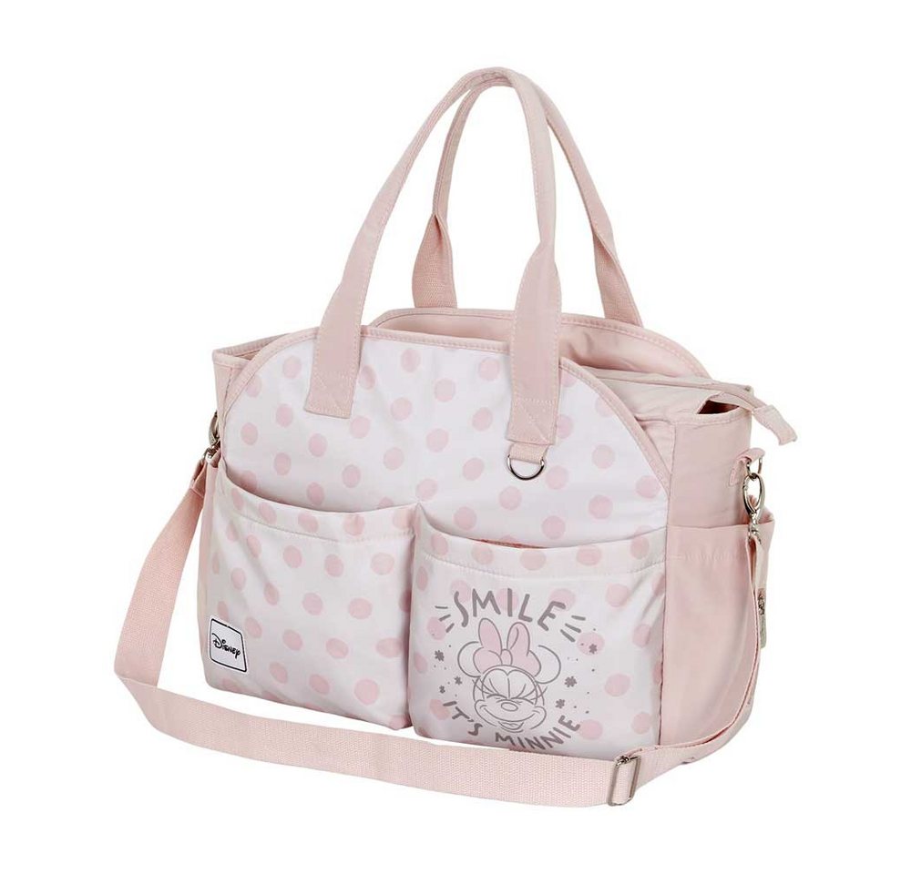 Karactermania Wickeltasche Disney Minnie Maus Kinderwagentasche Babytasche Mamatasche Mommybag, für Mama und Papa unterwegs, genügend Platz von Karactermania
