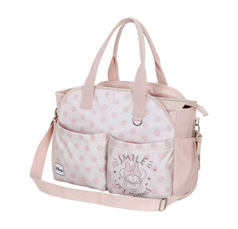 Karactermania Wickeltasche Disney Minnie Maus Kinderwagentasche Babytasche Mamatasche Mommybag, für Mama und Papa unterwegs, genügend Platz von Karactermania