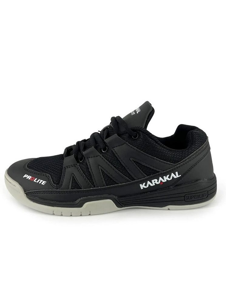 Karakal Hallen-Indoorschuhe Pro-Lite Court schwarz Herren Badmintonschuh von Karakal