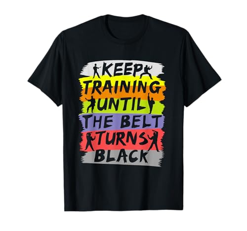 Karate Geschenk für Jungen Männer Frauen Dojo Training Kampf Trainer T-Shirt Karate Geschenk für Jungen Männer Frauen Dojo Training Kampf Trainer T-Shirt von Karate Fighter Kata Shotokan Black Belt Training
