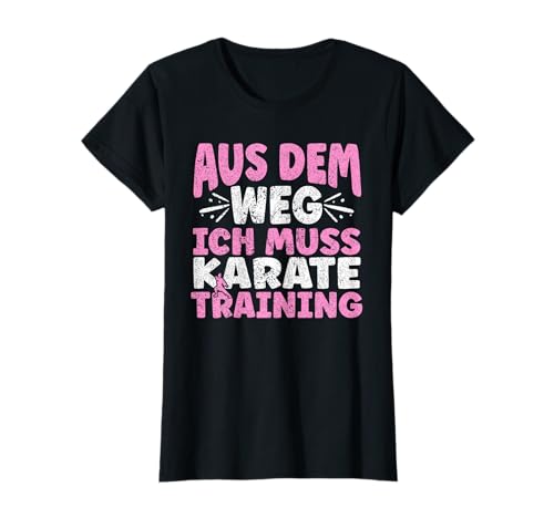 Karate Damen Kampfsport Training Mädchen Karate T-Shirt von Karate Geschenke & Zubehör für Frauen Mädchen