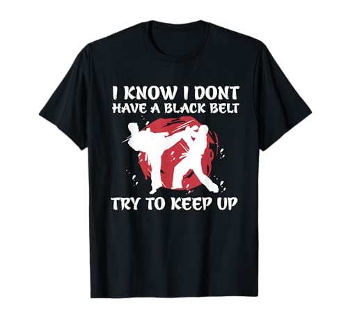 Karate-T-Shirt für Jungen und Herren, Kata Shotokan, schwarzer Gürtel T-Shirt von Karate Gift Coach Karate Training Fighter Kata
