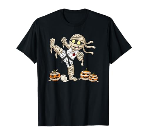 Karate Judo Kampfsport Kürbis Halloween Kinder Herren Damen T-Shirt Karate Judo Kampfsport Kürbis Halloween Kinder Herren Damen T-Shirt von Karate Judo Martial Arts Halloween Outfit Boy Girl