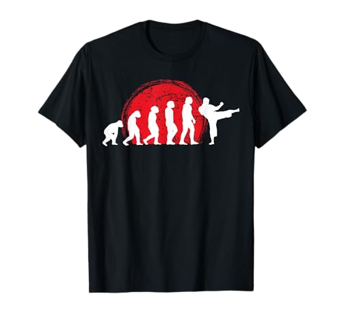 Retro Karate Karatekämpfer Kampfsport Kinder Jungs Männer T-Shirt Retro Karate Karatekämpfer Kampfsport Kinder Jungs Männer T-Shirt von Karate Karatekämpfer Geschenkideen Kampfsport