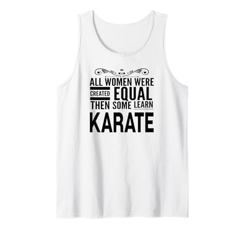 Frauen Lernen Karate Kampfsport Lustiges Mädchen Fighter Statement Tank Top Frauen Lernen Karate Kampfsport Lustiges Mädchen Fighter Statement Tank Top von Karate Women