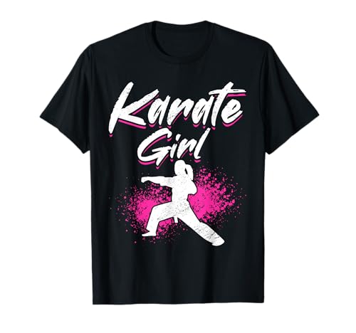 Karate Karate Mädchen T-Shirt Karate Karate Mädchen T-Shirt von Karate martial arts designs