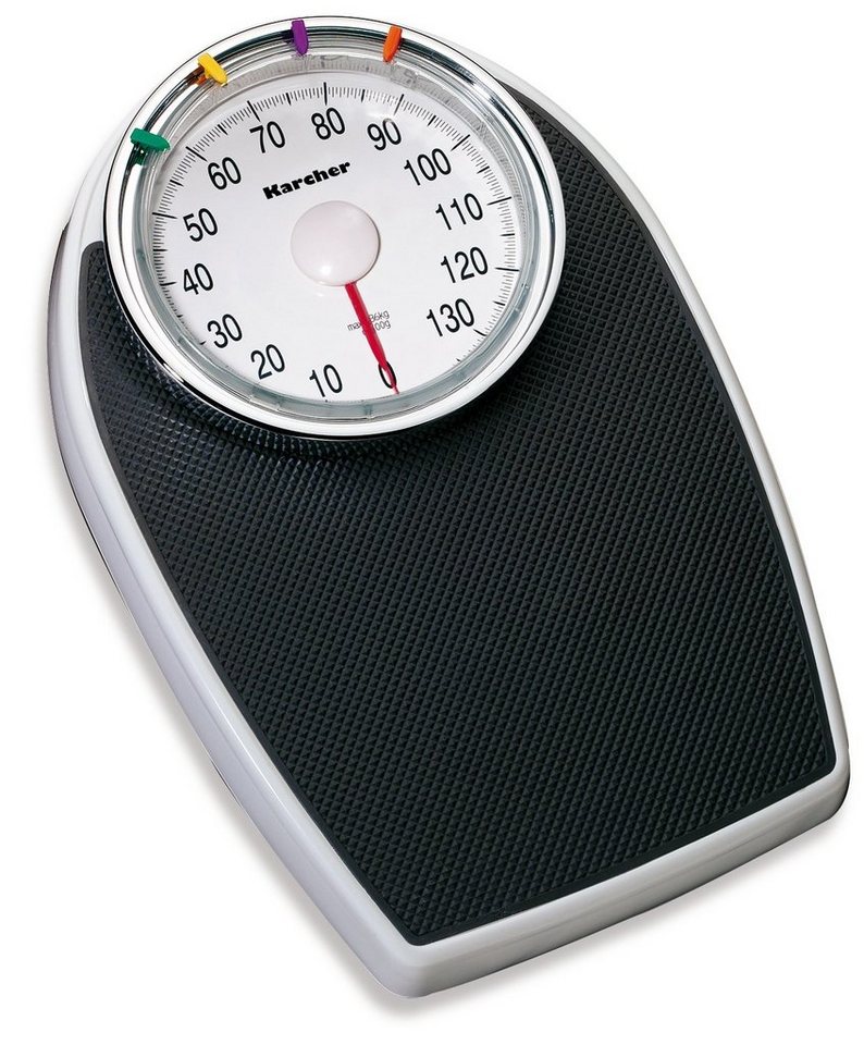 Karcher Personenwaage WAP 820 Libro, analoge Waage im Retro-Design, bis max. 136 kg Karcher Personenwaage WAP 820 Libro, analoge Waage im Retro-Design, bis max. 136 kg von Karcher