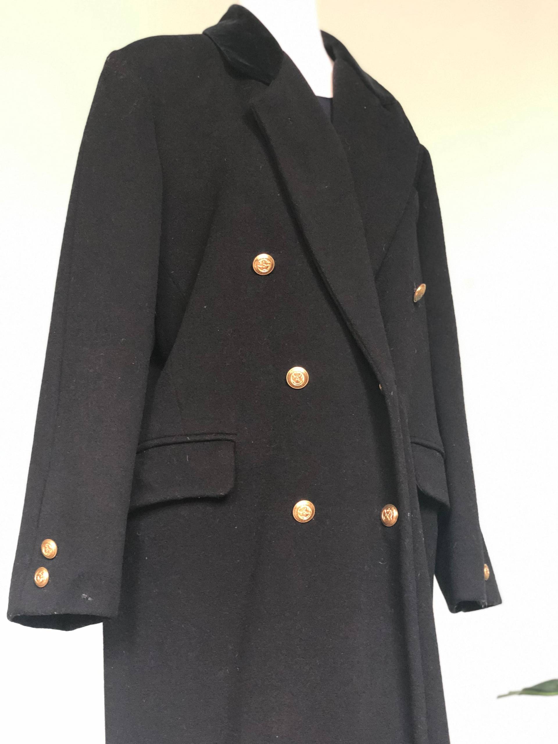 Zweireihiger Wollmantel Levine Classics Vintage Größe 10/Opernmantel Minimalistisch Zweireihiger Wollmantel Levine Classics Vintage Größe 10/Opernmantel Minimalistisch von KareenaSweetVintage