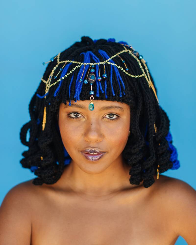 Cleopatra Gehäkelte Perücke Cleopatra Gehäkelte Perücke von KarensCrochetWigs