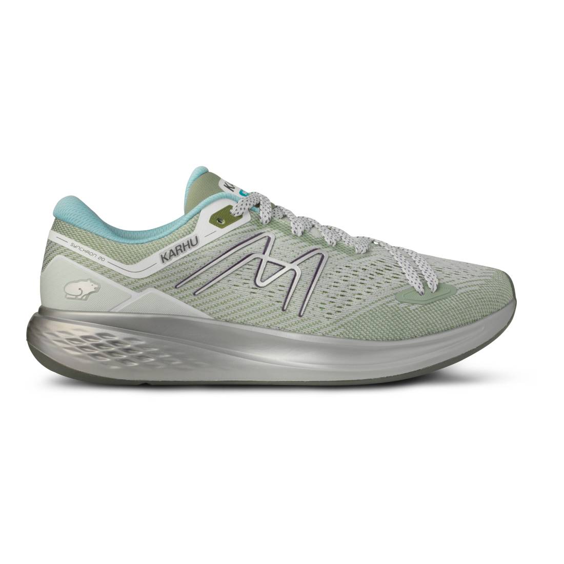 Karhu SYNCHRON 2.0 Damen Laufschuhe silber Gr. 38 von Karhu