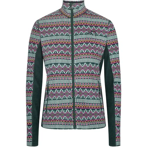 Kari Traa Damen Olga Fleece Jacke, dark green, M von Kari Traa
