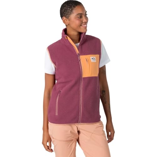Kari Traa Damen Rothe Weste, plum, L von Kari Traa