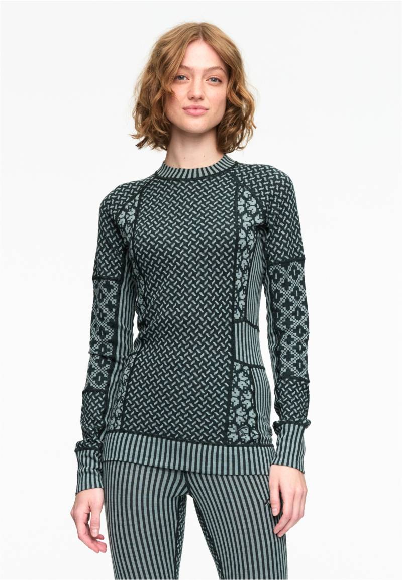 Kari Traa Funktionsshirt mit atmungsaktiver Wolle von Kari Traa