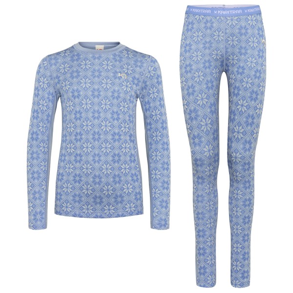 Kari Traa - Kid's Kids Hennie Set - Merinounterwäsche Gr 104 lila von Kari Traa