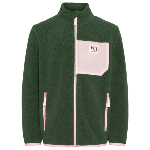 Kari Traa - Kid's Røthe Fleece - Fleecejacke Gr 10 Years grün von Kari Traa