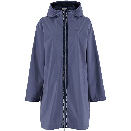 Kari Traa W Bryn L Jacket Blau - Stylische wasserabweisende Damen Langjacke, Größe L - Farbe Moon von Kari Traa