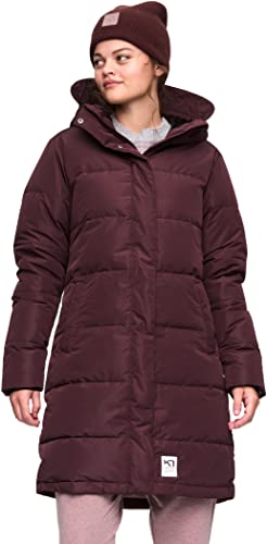 Kari Traa W Kyte Parka Lila - Daunen Modischer warmer Damen Daunenmantel, Größe L - Farbe Syrup von Kari Traa