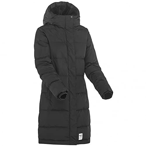 Kari Traa W Kyte Parka Schwarz - Daunen Modischer warmer Damen Daunenmantel, Größe XS - Farbe Black von Kari Traa