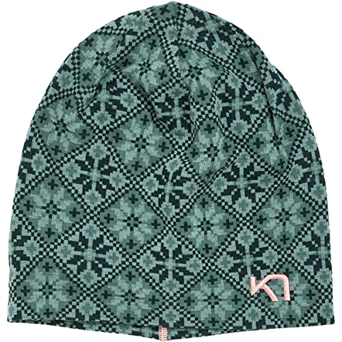 Kari Traa W Rose Beanie Grün - Merino Warme atmungsaktive Damen Merino Beanie, Größe One Size - Farbe Murk von Kari Traa