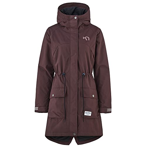 Kari Traa W Tesdal Parka Lila - Wasserabweisender warmer Damen Winterparka, Größe S - Farbe Syrup von Kari Traa