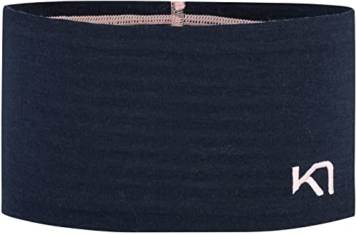 Kari Traa W Tikse Headband Blau, Damen Merino Kopfbedeckung, Größe One Size - Farbe Marin von Kari Traa