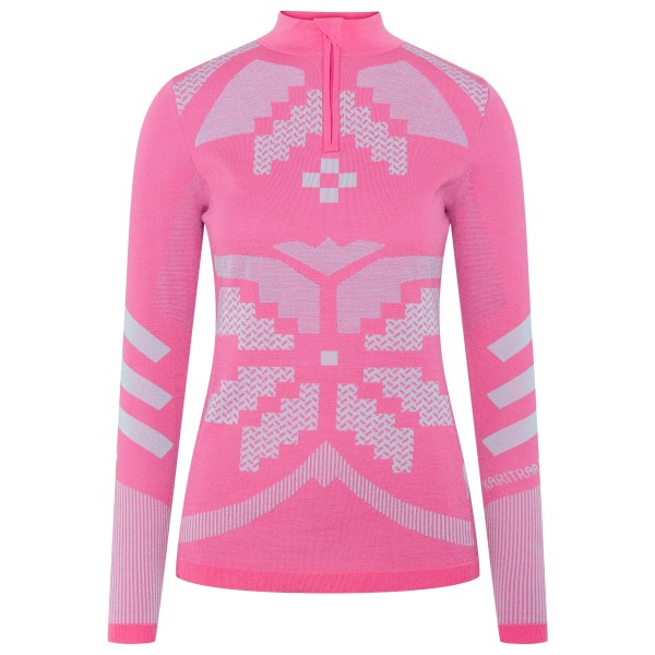 Kari Traa - Women's Faith Half Zip - Merinounterwäsche Gr L rosa von Kari Traa