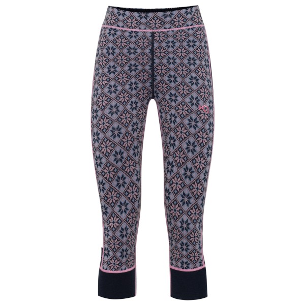 Kari Traa - Women's Rose Capri High Waist - Merinounterwäsche Gr L grau von Kari Traa