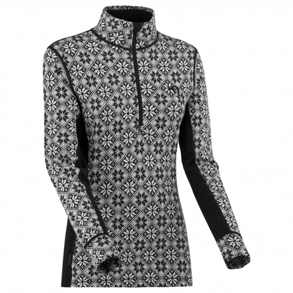 Kari Traa - Women's Rose Half-Zip - Merinounterwäsche Gr S grau von Kari Traa