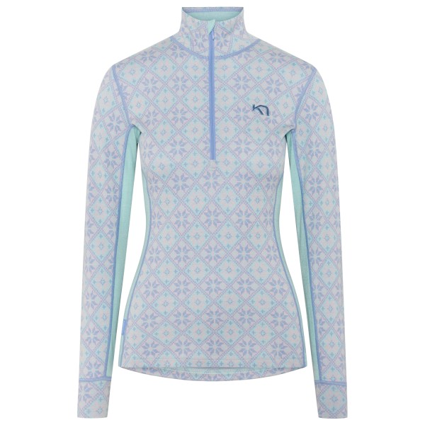 Kari Traa - Women's Rose Half-Zip - Merinounterwäsche Gr S grau von Kari Traa