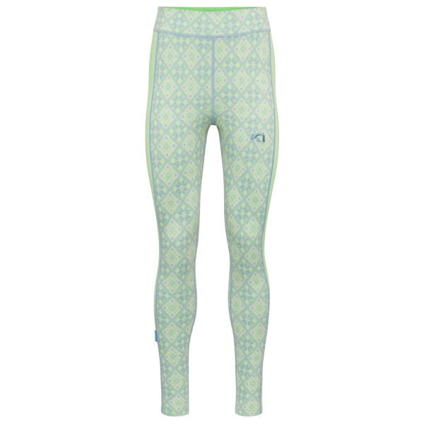 Kari Traa - Women's Rose High Waist Pant - Merinounterwäsche Gr M grün von Kari Traa