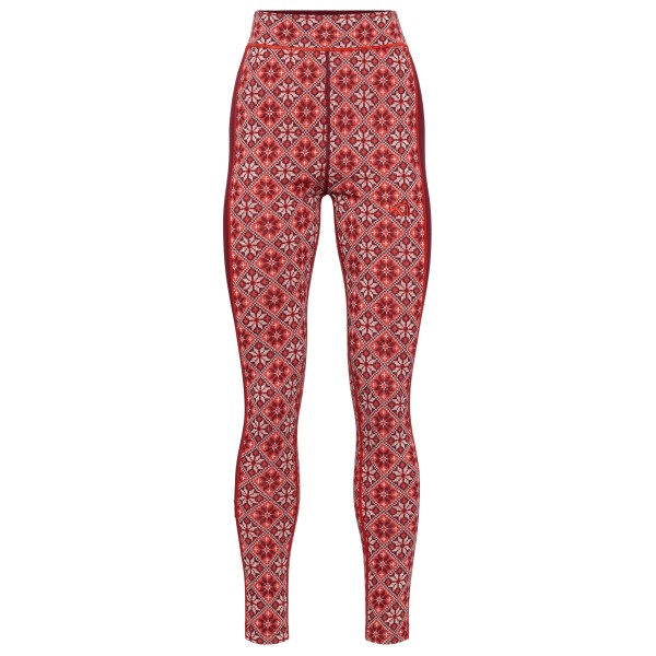 Kari Traa - Women's Rose High Waist Pant - Merinounterwäsche Gr M rot von Kari Traa