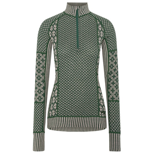 Kari Traa - Women's Smekker Half-Zip - Merinounterwäsche Gr M oliv von Kari Traa