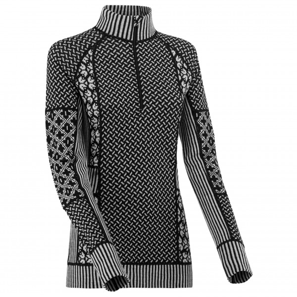 Kari Traa - Women's Smekker Half-Zip - Merinounterwäsche Gr S grau von Kari Traa