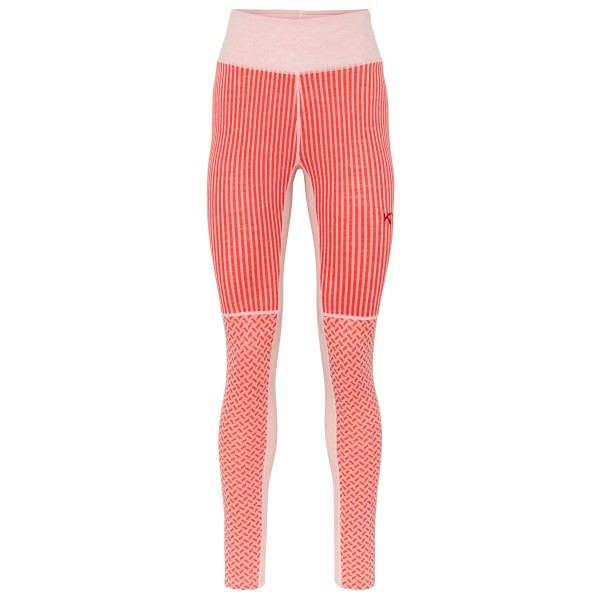 Kari Traa - Women's Smekker High Waist Pants - Merinounterwäsche Gr M rot von Kari Traa