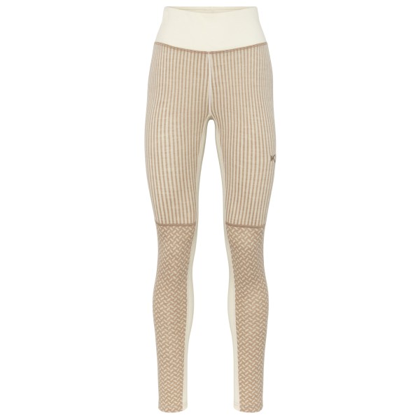 Kari Traa - Women's Smekker High Waist Pants - Merinounterwäsche Gr XS beige von Kari Traa