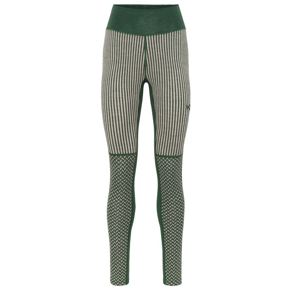 Kari Traa - Women's Smekker High Waist Pants - Merinounterwäsche Gr XS oliv von Kari Traa