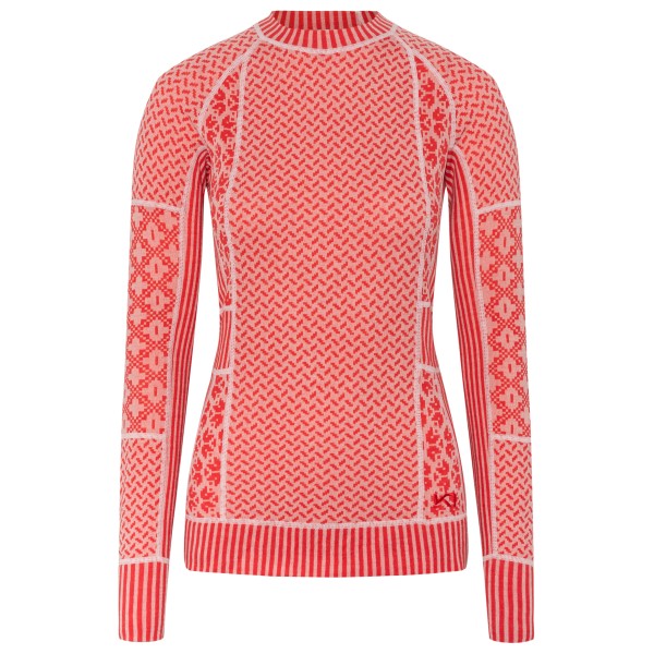 Kari Traa - Women's Smekker L/S - Merinounterwäsche Gr S rot von Kari Traa