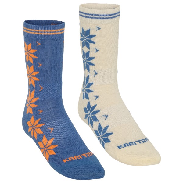 Kari Traa - Women's Vinst Wool Sock 2 Pack - Merinosocken Gr 39-41 bunt von Kari Traa