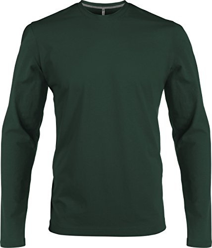 Herren T-Shirt Langarm Rundhals Shirt, leicht körperbetont, in 20 Farben und den Größen S, M, L, XL, 2XL, 3XL u. 4 XL von noTrash2003 von Kariban