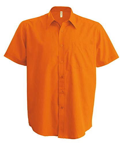 Kariban Ace - Herren-Kurzarmhemd - Orange, XS, Herren Kariban Ace - Herren-Kurzarmhemd - Orange, XS, Herren von Kariban