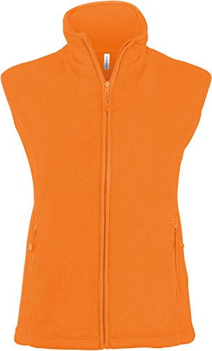 Kariban Damen Bodywarmer Melodie Fleece Weste Orange 3XL von Kariban