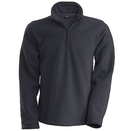 Kariban Herren Fleece Top Enzo (Medium) (Grau) von Kariban