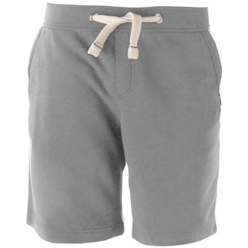 Kariban Herren Jogging-Shorts / Sport-Shorts (Large) (Grau meliert) von Kariban