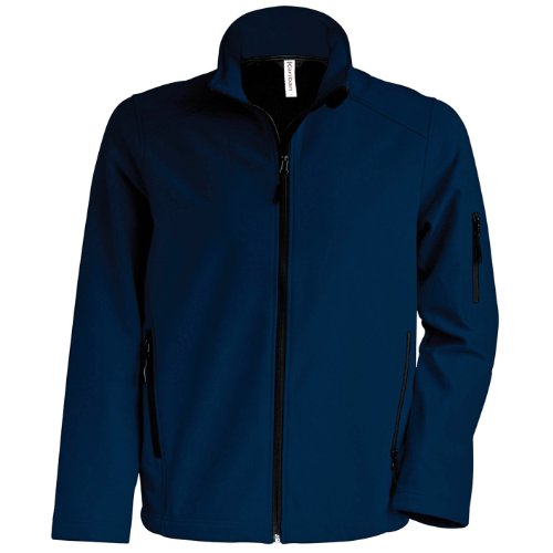 Kariban Herren Softshell-Jacke, 3-lagig (2XL) (Marineblau) von Kariban