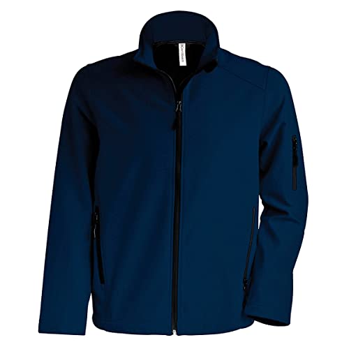 Kariban Herren Softshell-Jacke, 3-lagig (L) (Marineblau) von Kariban